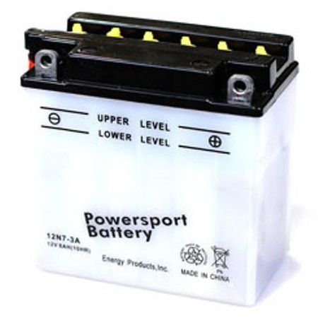 ILC Replacement for Battery 12n7-3a Power Sport Battery 12N7-3A POWER SPORT BATTERY BATTERY